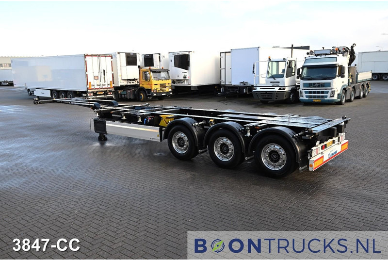 Krone SD BOX LINER TOP CONDITION | LIKE NEW * ALCOA * 2x20-40-45FT HC * LIFT AXLE * NEW APK - Semirremolque portacontenedore/ Intercambiable: foto 5 Krone SD BOX LINER TOP CONDITION | LIKE NEW * ALCOA * 2x20-40-45FT HC * LIFT AXLE * NEW APK - Semirremolque portacontenedore/ Intercambiable: foto 5