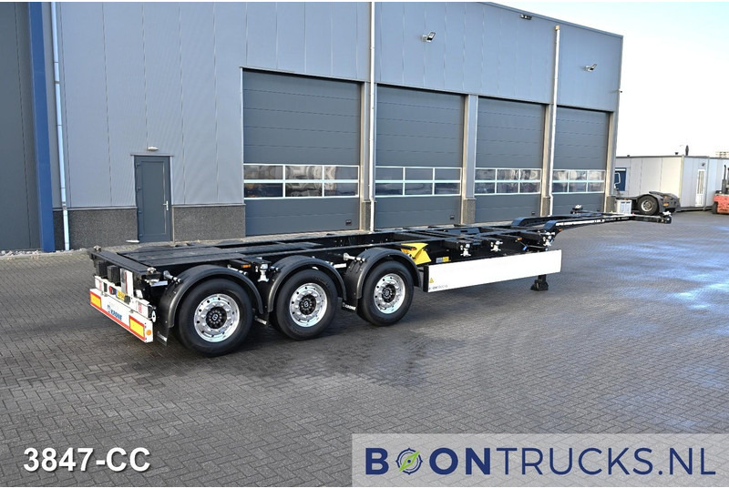 Krone SD BOX LINER TOP CONDITION | LIKE NEW * ALCOA * 2x20-40-45FT HC * LIFT AXLE * NEW APK - Semirremolque portacontenedore/ Intercambiable: foto 2 Krone SD BOX LINER TOP CONDITION | LIKE NEW * ALCOA * 2x20-40-45FT HC * LIFT AXLE * NEW APK - Semirremolque portacontenedore/ Intercambiable: foto 2
