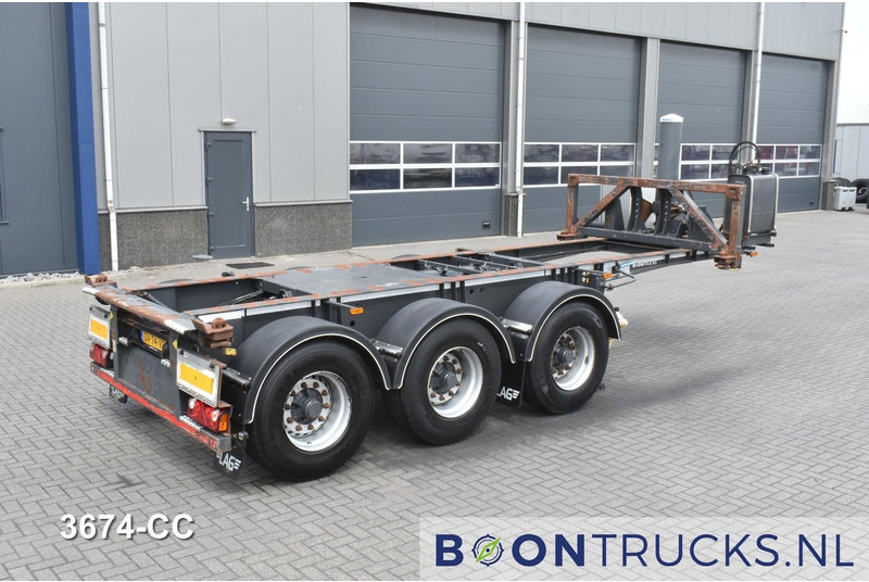 LAG O-3-CC A9 | 20ft TIPPING CHASSIS * 24v SELF SUPPORT * LIFT AXLE * BPW / DISC - Semirremolque portacontenedore/ Intercambiable: foto 1 LAG O-3-CC A9 | 20ft TIPPING CHASSIS * 24v SELF SUPPORT * LIFT AXLE * BPW / DISC - Semirremolque portacontenedore/ Intercambiable: foto 1
