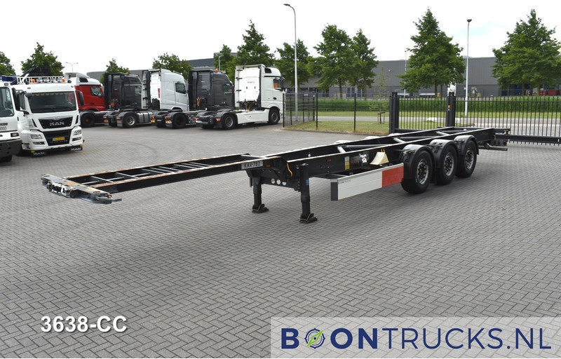 Schmitz Cargobull SCF24 FIXED CHASSIS | 45ft HC * 4400 Kg * SAF/DISC * NL TRAILER * APK 06-2026 - Semirremolque portacontenedore/ Intercambiable: foto 4 Schmitz Cargobull SCF24 FIXED CHASSIS | 45ft HC * 4400 Kg * SAF/DISC * NL TRAILER * APK 06-2026 - Semirremolque portacontenedore/ Intercambiable: foto 4