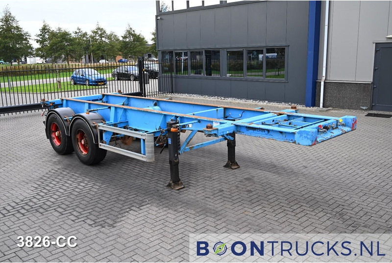 Schweriner Nutzfahrzeuge CS 20 CHASSIS | 20ft * STEEL SUSPENSION * BPW / DRUM * 9x AVAILABLE - Semirremolque portacontenedore/ Intercambiable: foto 3 Schweriner Nutzfahrzeuge CS 20 CHASSIS | 20ft * STEEL SUSPENSION * BPW / DRUM * 9x AVAILABLE - Semirremolque portacontenedore/ Intercambiable: foto 3