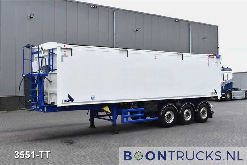 Stas S300CX | TIPPER 53 M³ * AGROSTAR * SAF / DISC * ALU * APK 10-2025 - Remolque volquete: foto 1 Stas S300CX | TIPPER 53 M³ * AGROSTAR * SAF / DISC * ALU * APK 10-2025 - Remolque volquete: foto 1