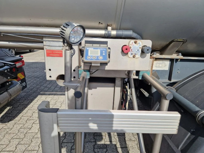 Semirremolque cisterna G.magyar 36000 liter geïsoleerde intra / melk tankoplegger met VSE Besturing en pomp: foto 12
