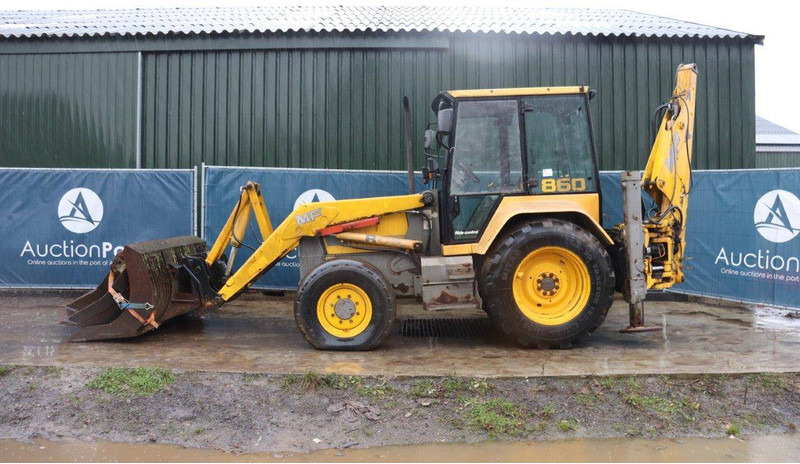 Massey Ferguson 860 - Retroexcavadora: foto 2 Massey Ferguson 860 - Retroexcavadora: foto 2