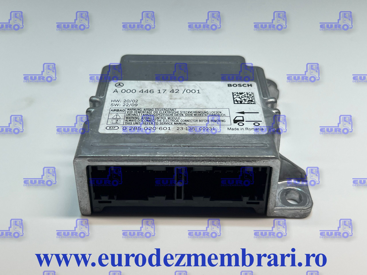 CALCULATOR AIRBAG MERCEDES ACTROS MP4 MP5 A0004461742 - Unidad de control para Camión: foto 1 CALCULATOR AIRBAG MERCEDES ACTROS MP4 MP5 A0004461742 - Unidad de control para Camión: foto 1