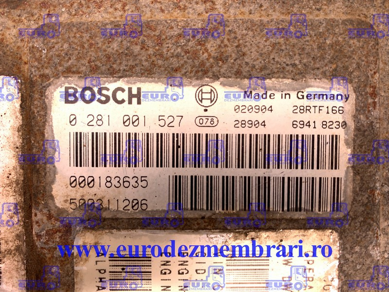 CALCULATOR MOTOR IVECO CURSOR 10 E3 500311206 - Unidad de control para Camión: foto 2 CALCULATOR MOTOR IVECO CURSOR 10 E3 500311206 - Unidad de control para Camión: foto 2