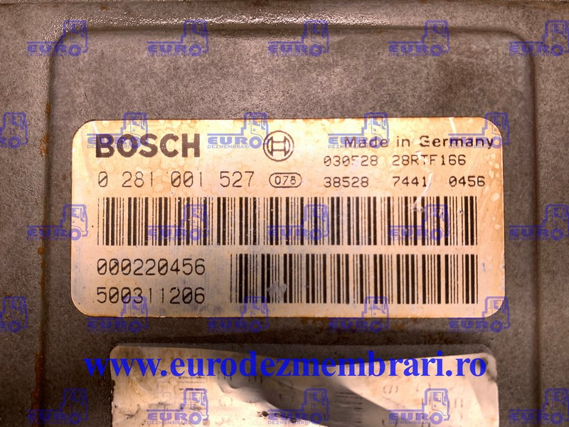 CALCULATOR MOTOR IVECO CURSOR 8 E3 500311206, 0281001527 - Unidad de control para Camión: foto 2 CALCULATOR MOTOR IVECO CURSOR 8 E3 500311206, 0281001527 - Unidad de control para Camión: foto 2