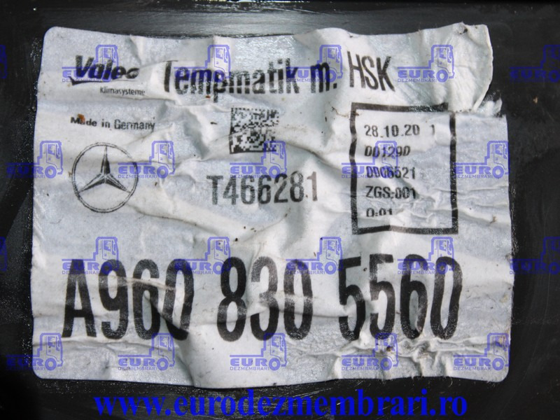 CARCASA SISTEM CLIMATIZARE MERCEDES ACTROS MP4 A9608305560 - Pieza de aire acondicionado para Camión: foto 3 CARCASA SISTEM CLIMATIZARE MERCEDES ACTROS MP4 A9608305560 - Pieza de aire acondicionado para Camión: foto 3