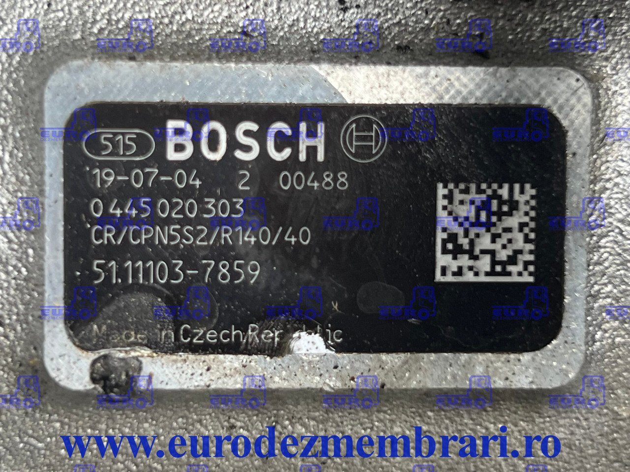 POMPA INALTA PRESIUNE + UNITATE COMANDA MAN TGX D3876 51.11103.7859, 51.38507.5073, 51.38507.3106, 51.11103.7856, 51.11103.7857 - Bomba de combustible para Camión: foto 4 POMPA INALTA PRESIUNE + UNITATE COMANDA MAN TGX D3876 51.11103.7859, 51.38507.5073, 51.38507.3106, 51.11103.7856, 51.11103.7857 - Bomba de combustible para Camión: foto 4