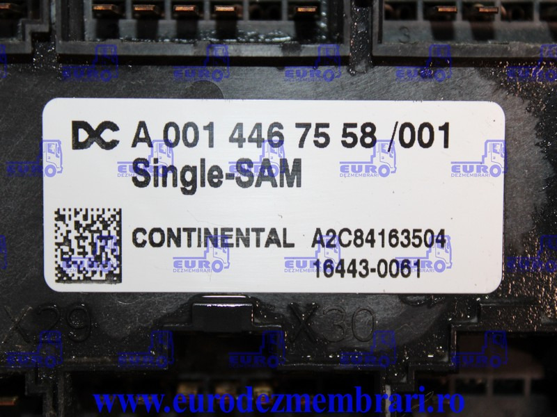 TABLOU SIGURANTE MERCEDES ACTROS MP4 SINGLE SAM A0014467558 - Fusible para Camión: foto 3 TABLOU SIGURANTE MERCEDES ACTROS MP4 SINGLE SAM A0014467558 - Fusible para Camión: foto 3