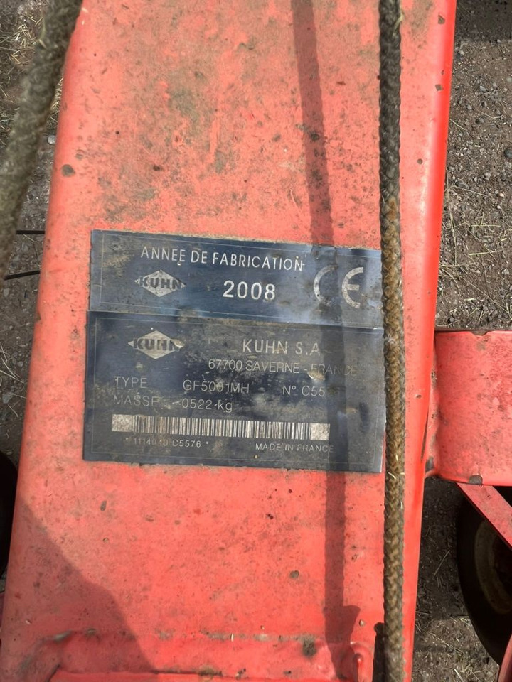 Kuhn GF5001MH - Henificadora: foto 3 Kuhn GF5001MH - Henificadora: foto 3