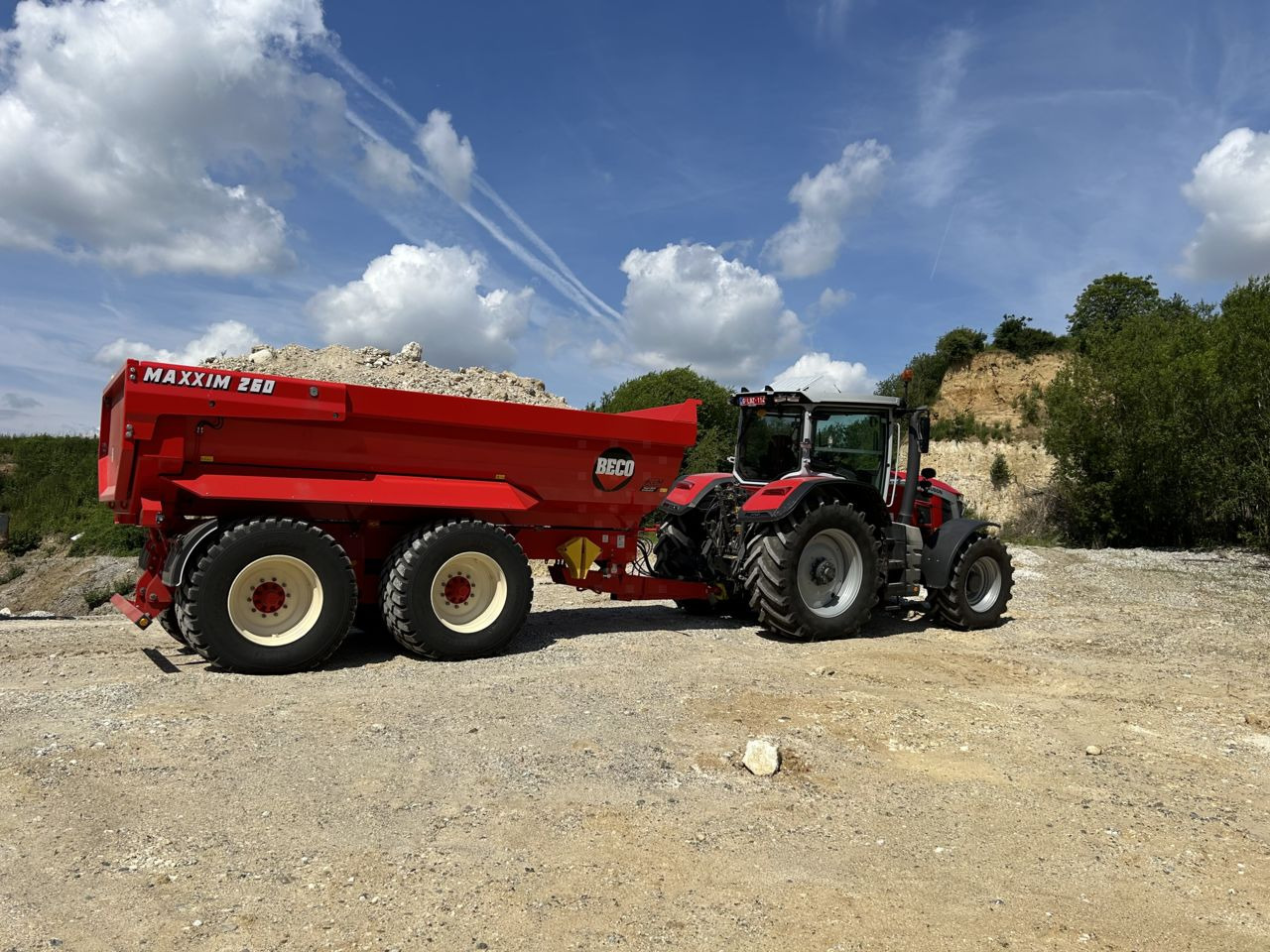 Beco Maxxim 260 - Remolque volquete: foto 4 Beco Maxxim 260 - Remolque volquete: foto 4