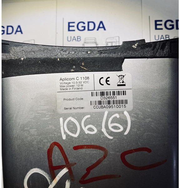 DAF 106 6 - Unidad de control: foto 3 DAF 106 6 - Unidad de control: foto 3