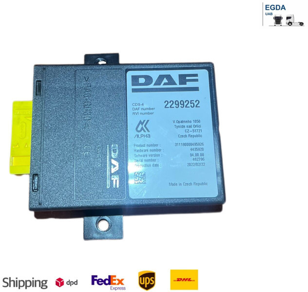 DAF - Unidad de control: foto 1 DAF - Unidad de control: foto 1