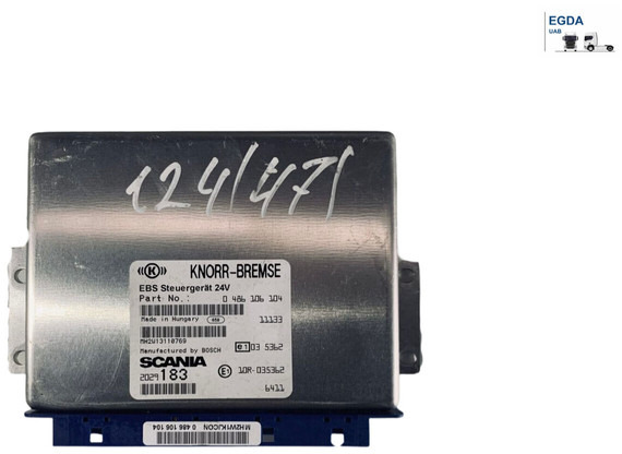 KNORR-BREMSE 124 - Unidad de control: foto 1 KNORR-BREMSE 124 - Unidad de control: foto 1