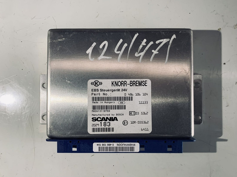 KNORR-BREMSE 124 - Unidad de control: foto 2 KNORR-BREMSE 124 - Unidad de control: foto 2