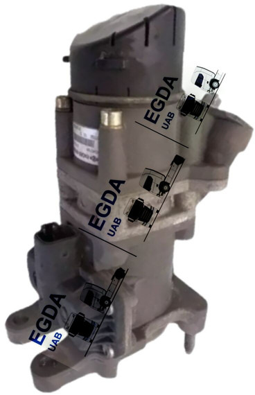 KNORR-BREMSE BRAKE VALVE - Piezas de freno: foto 1 KNORR-BREMSE BRAKE VALVE - Piezas de freno: foto 1