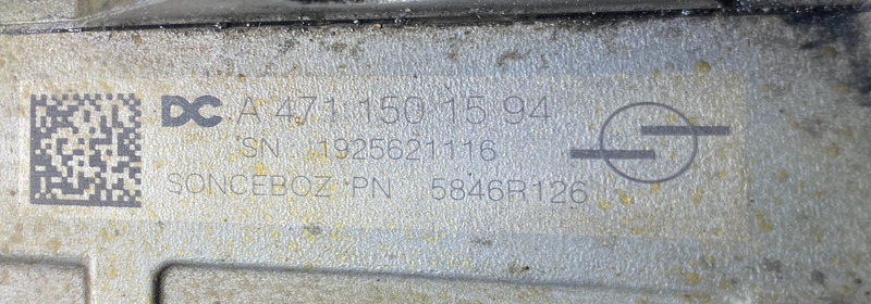 Mercedes-Benz ACTROS 6 11 - Unidad de control: foto 3 Mercedes-Benz ACTROS 6 11 - Unidad de control: foto 3