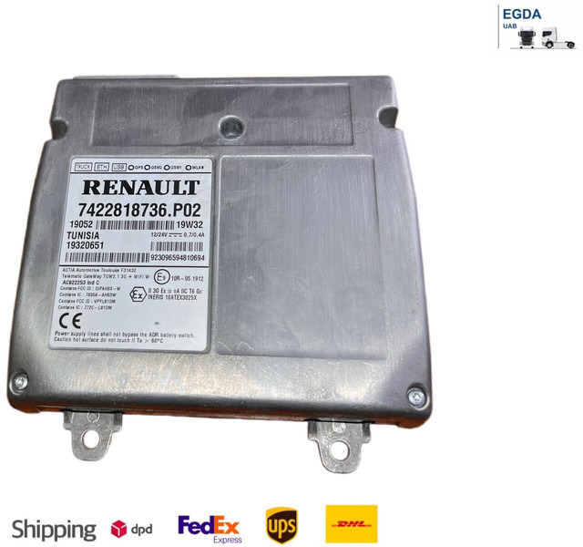 Renault - Unidad de control: foto 1 Renault - Unidad de control: foto 1