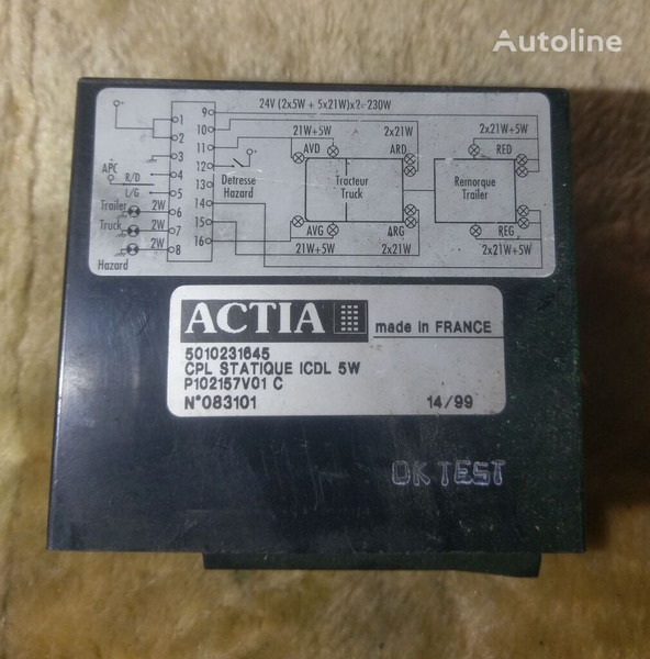 Renault PREMIUM - Unidad de control: foto 3 Renault PREMIUM - Unidad de control: foto 3