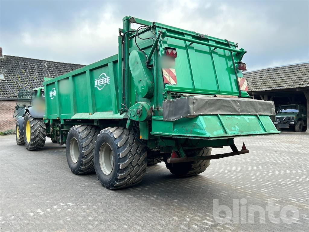 2004 Tebbe HS220 mit Wechselrahmen - Esparcidor de estiércol: foto 1 2004 Tebbe HS220 mit Wechselrahmen - Esparcidor de estiércol: foto 1