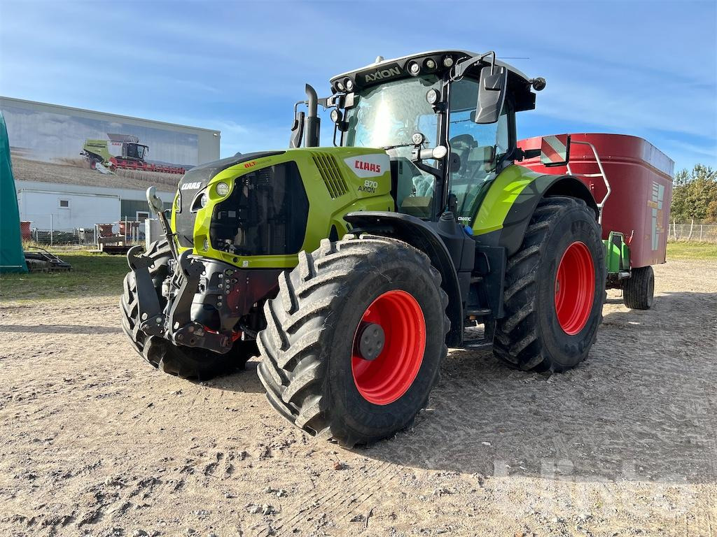 CLAAS Axion 870 (2021) - Tractor: foto 1 CLAAS Axion 870 (2021) - Tractor: foto 1