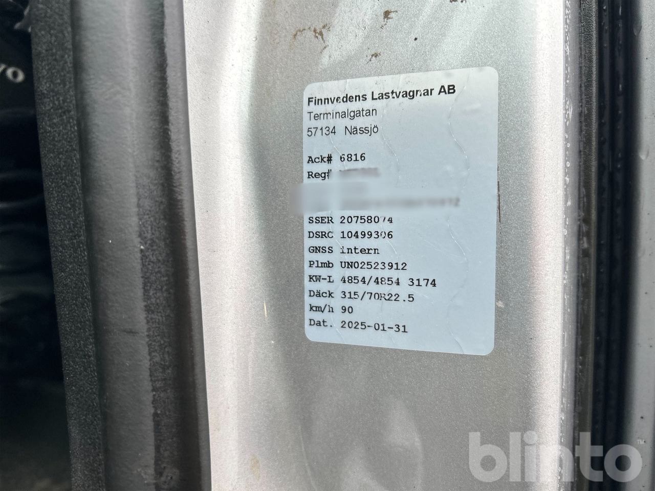 Camión VOLVO: foto 14 Camión VOLVO: foto 14