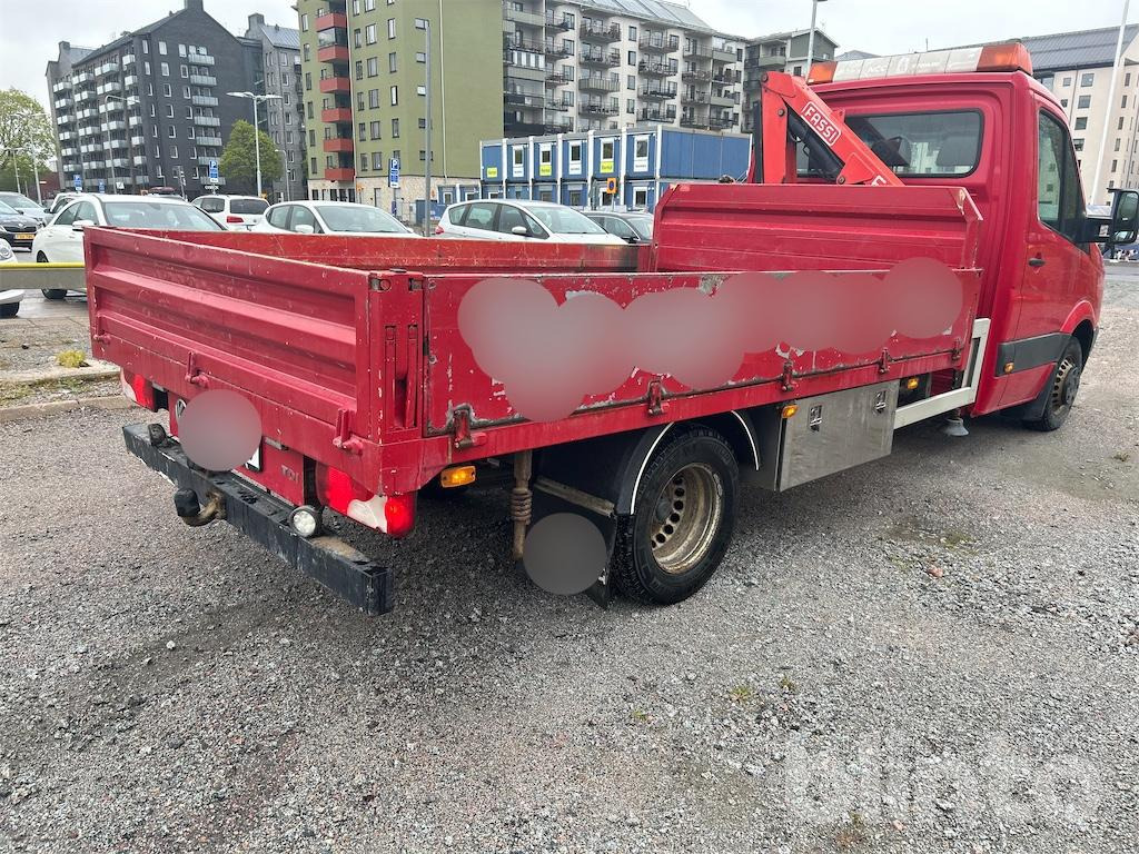 Volkswagen Crafter 50 flakbil med kran - Camión: foto 5 Volkswagen Crafter 50 flakbil med kran - Camión: foto 5