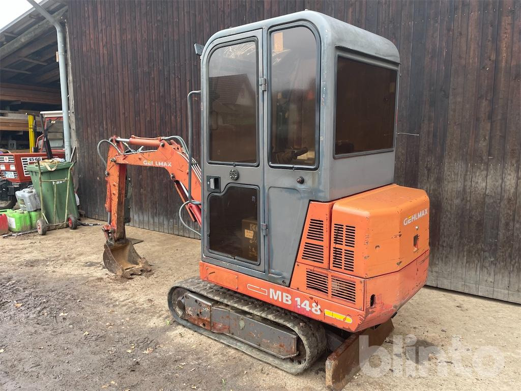 Gehlmax MB 148 (2000) - Miniexcavadora: foto 4 Gehlmax MB 148 (2000) - Miniexcavadora: foto 4