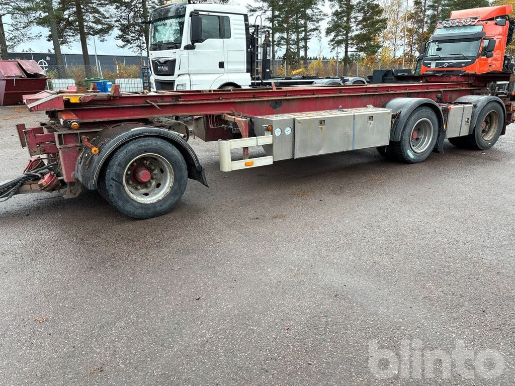 ISTRAIL PKW 186 - Remolque portacontenedore/ Intercambiable: foto 1 ISTRAIL PKW 186 - Remolque portacontenedore/ Intercambiable: foto 1