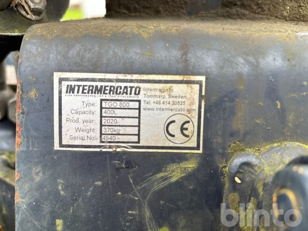 Cuchara de mordazas Intermercato TGO800: foto 20 Cuchara de mordazas Intermercato TGO800: foto 20