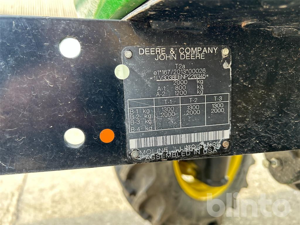 John Deere 3038E (Neufahrzeug, Bj. 2025) - Tractor: foto 5 John Deere 3038E (Neufahrzeug, Bj. 2025) - Tractor: foto 5