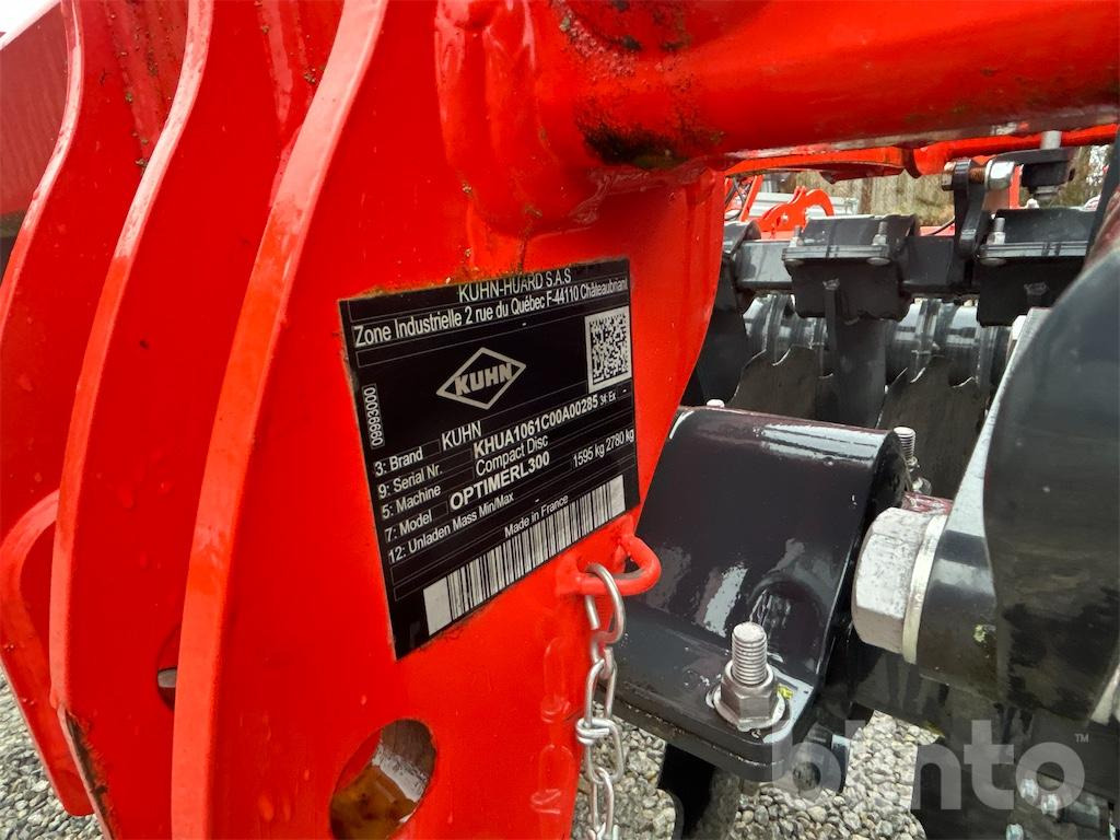 Kuhn Optimer L 300 (2023) - Rastras: foto 5 Kuhn Optimer L 300 (2023) - Rastras: foto 5