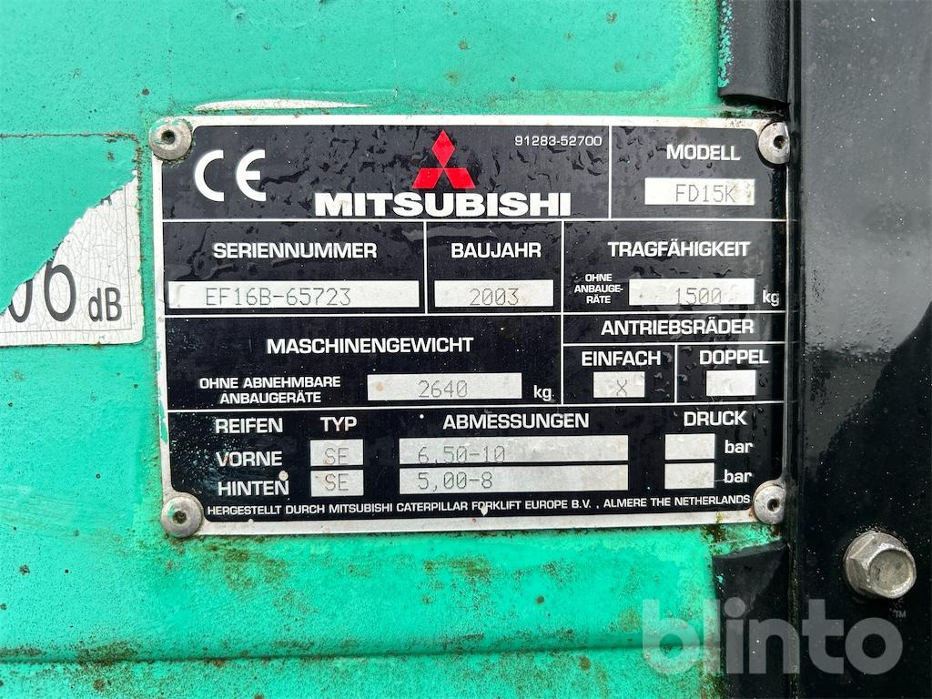 (Mitsubishi FD 15K) - Caja de cambios y piezas para Maquinaria de construcción: foto 5 (Mitsubishi FD 15K) - Caja de cambios y piezas para Maquinaria de construcción: foto 5