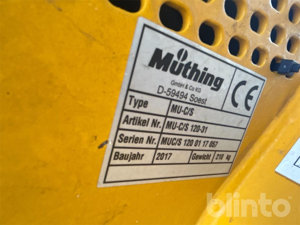 Müthing MU-C/S 120-31 (2017) - Desbrozadora lateral: foto 5 Müthing MU-C/S 120-31 (2017) - Desbrozadora lateral: foto 5