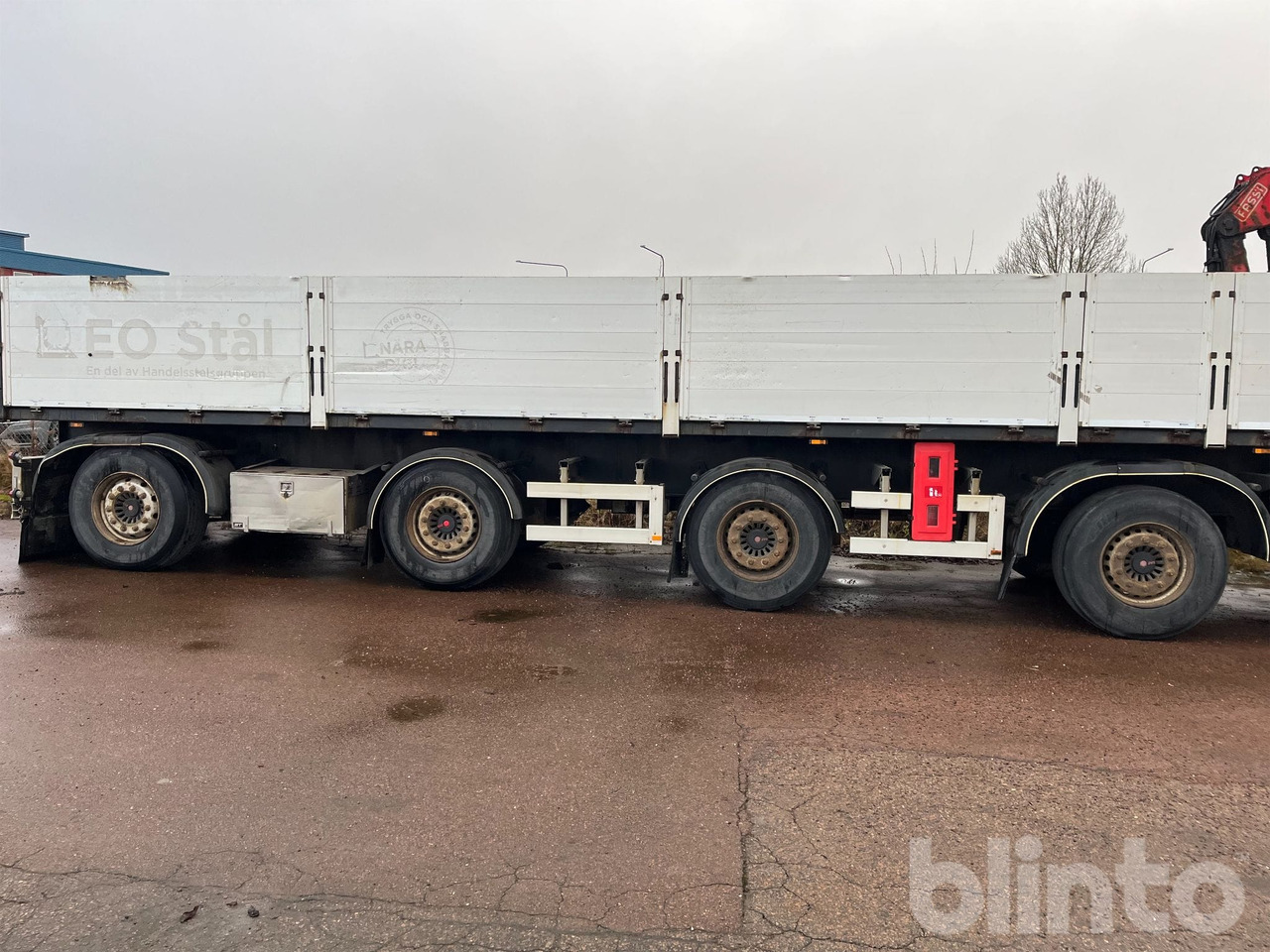 NÄRKO S9HP12J11 - Semirremolque plataforma/ Caja abierta: foto 5 NÄRKO S9HP12J11 - Semirremolque plataforma/ Caja abierta: foto 5