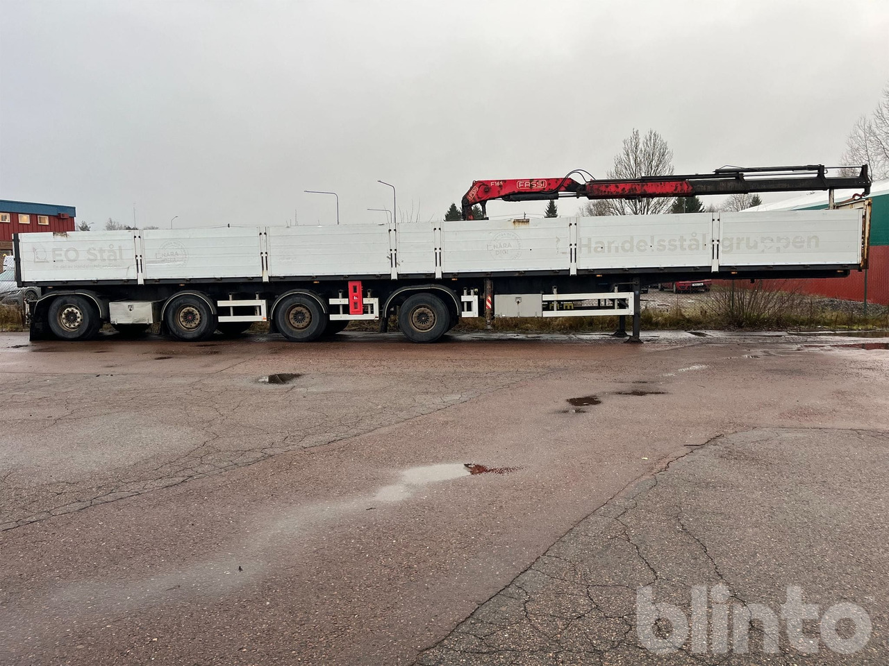 NÄRKO S9HP12J11 - Semirremolque plataforma/ Caja abierta: foto 2 NÄRKO S9HP12J11 - Semirremolque plataforma/ Caja abierta: foto 2