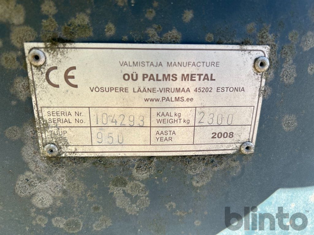 Palms 950 - Remolque volquete: foto 3 Palms 950 - Remolque volquete: foto 3