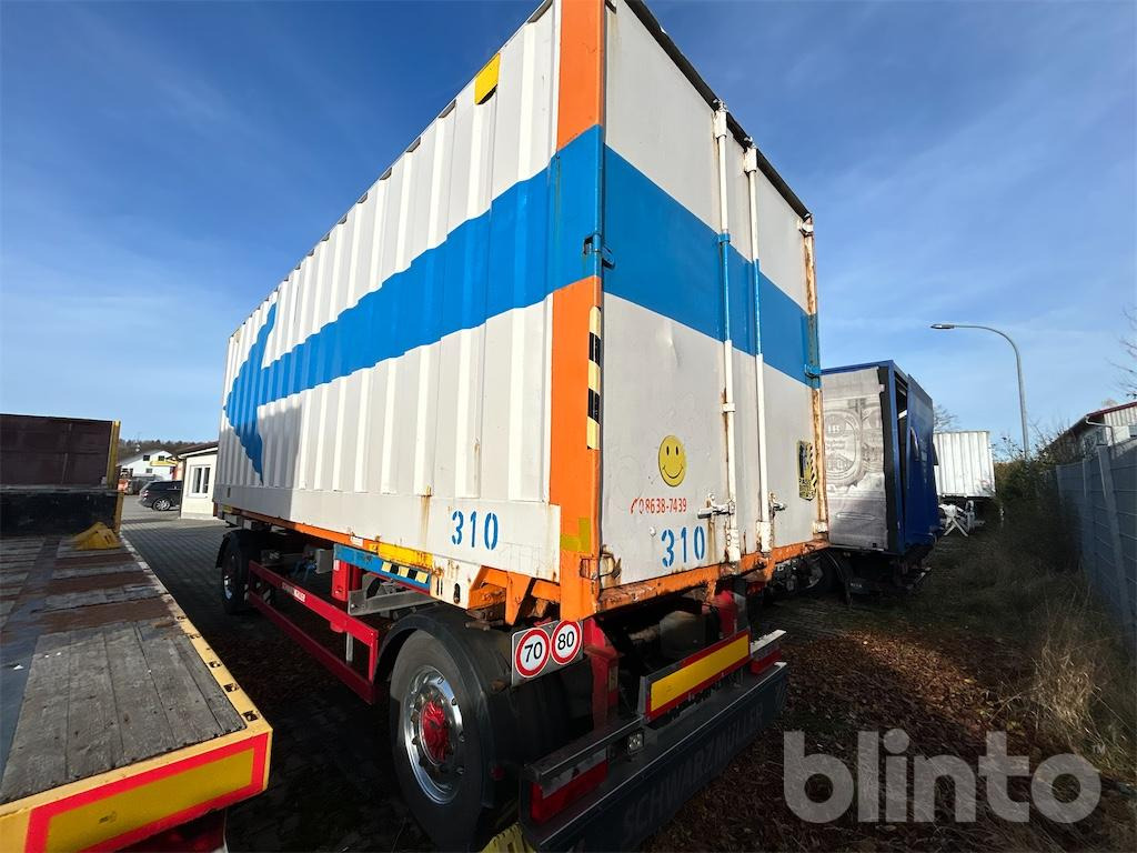 Schwarzmüller AZ (2014) - Remolque portacontenedore/ Intercambiable: foto 2 Schwarzmüller AZ (2014) - Remolque portacontenedore/ Intercambiable: foto 2