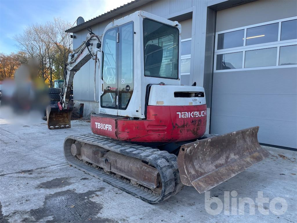Takeuchi TB 80 FR (2005) - Excavadora de cadenas: foto 3 Takeuchi TB 80 FR (2005) - Excavadora de cadenas: foto 3