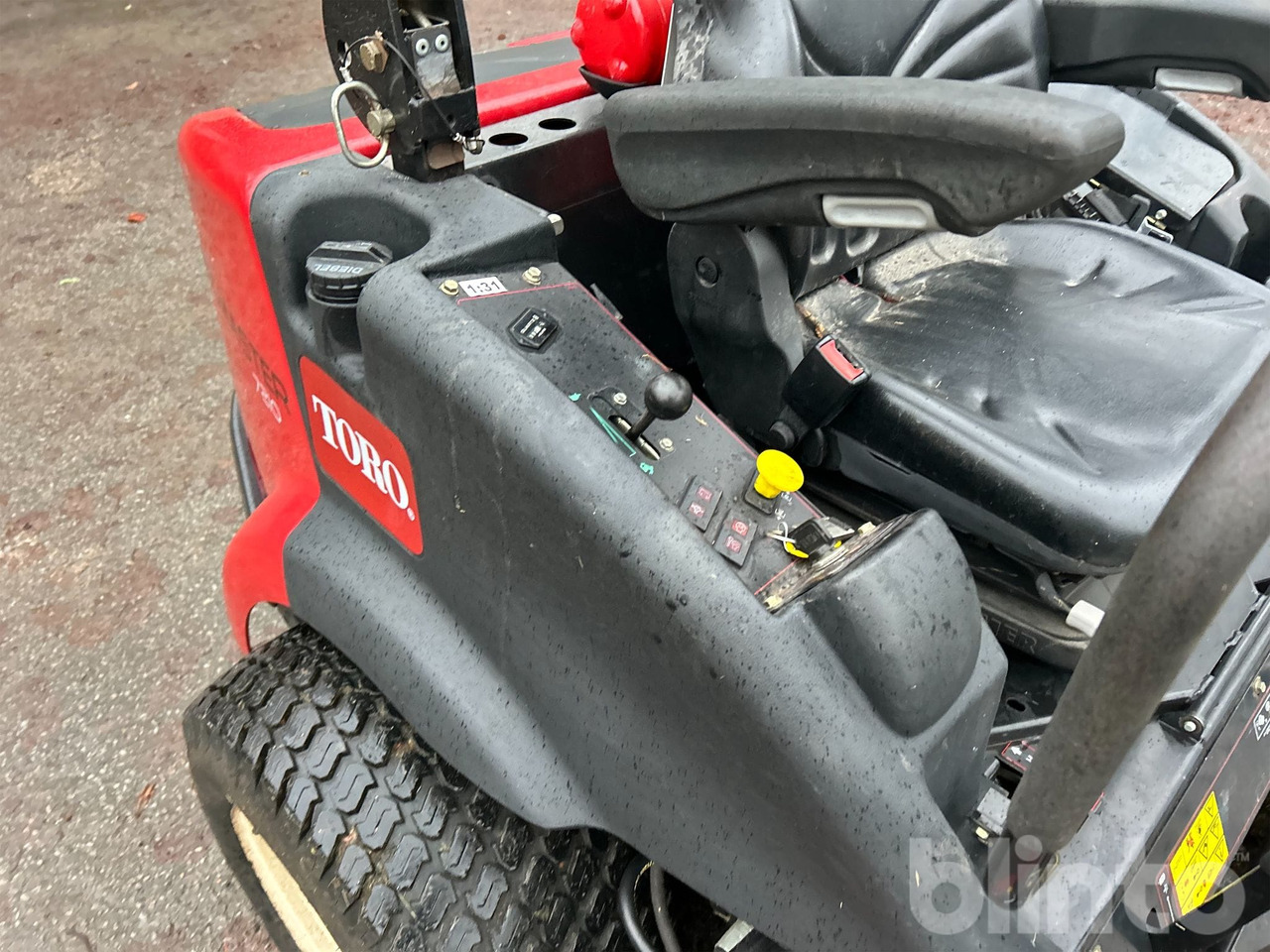 Cortacésped Toro Groundmaster 7210 - 1192 timmar: foto 20