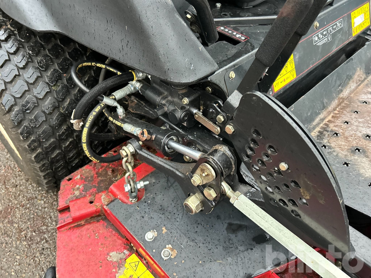 Cortacésped Toro Groundmaster 7210 - 1192 timmar: foto 19