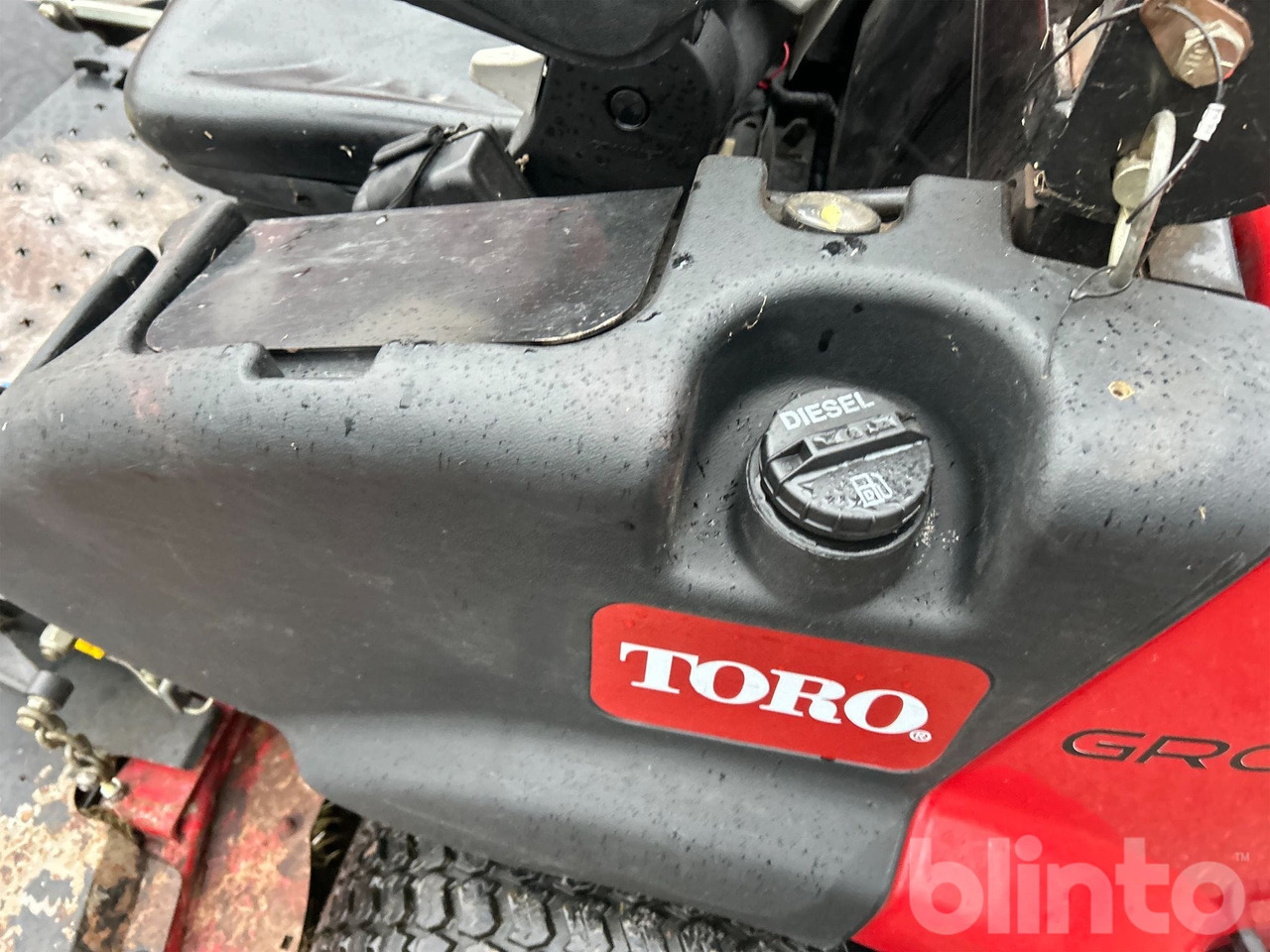 Cortacésped Toro Groundmaster 7210 - 1192 timmar: foto 32