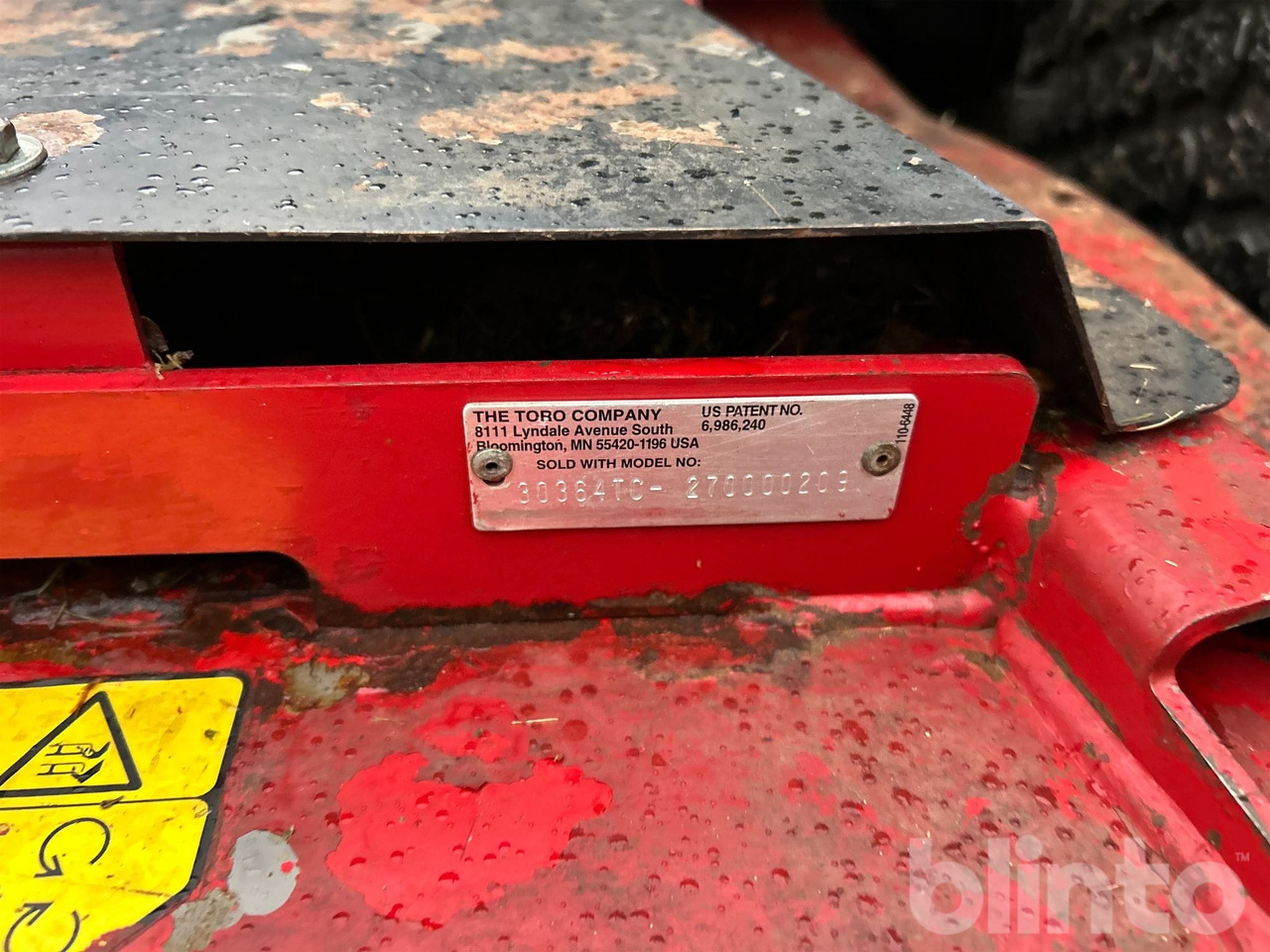 Cortacésped Toro Groundmaster 7210 - 1192 timmar: foto 10