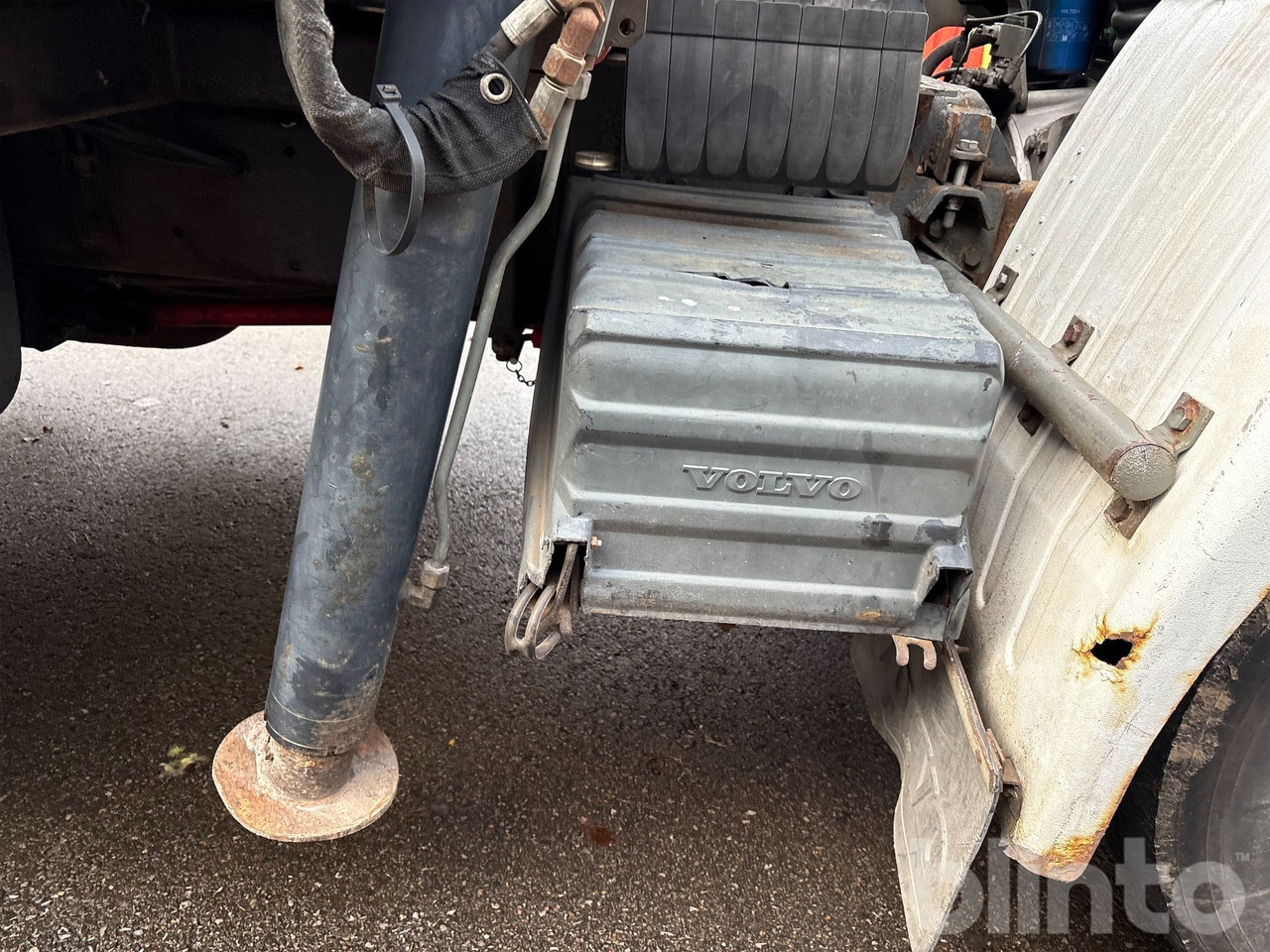 Camión volquete, Camión grúa VOLVO FL614 4X2: foto 27