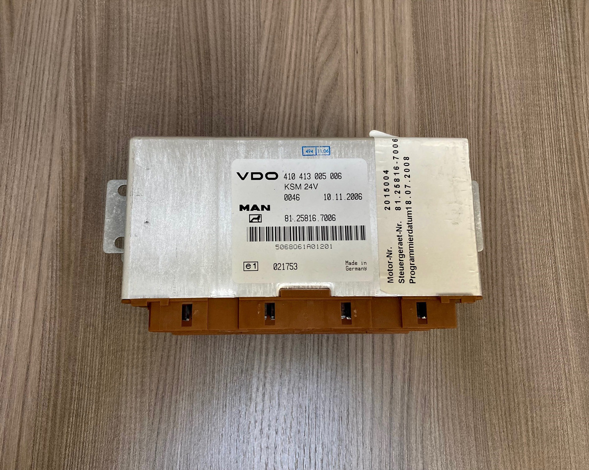 CENTRALINA KSM - MAN 81258167006 / 81258167010 - VDO 410 413 005 006 - Unidad de control: foto 1 CENTRALINA KSM - MAN 81258167006 / 81258167010 - VDO 410 413 005 006 - Unidad de control: foto 1