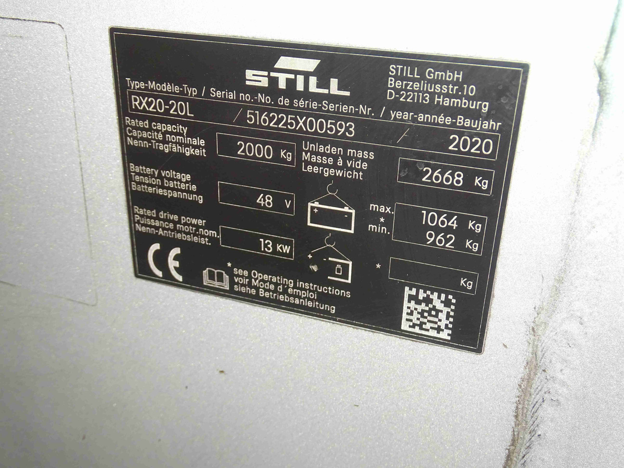 Still RX20-20L - Carretilla elevadora eléctrica: foto 5 Still RX20-20L - Carretilla elevadora eléctrica: foto 5
