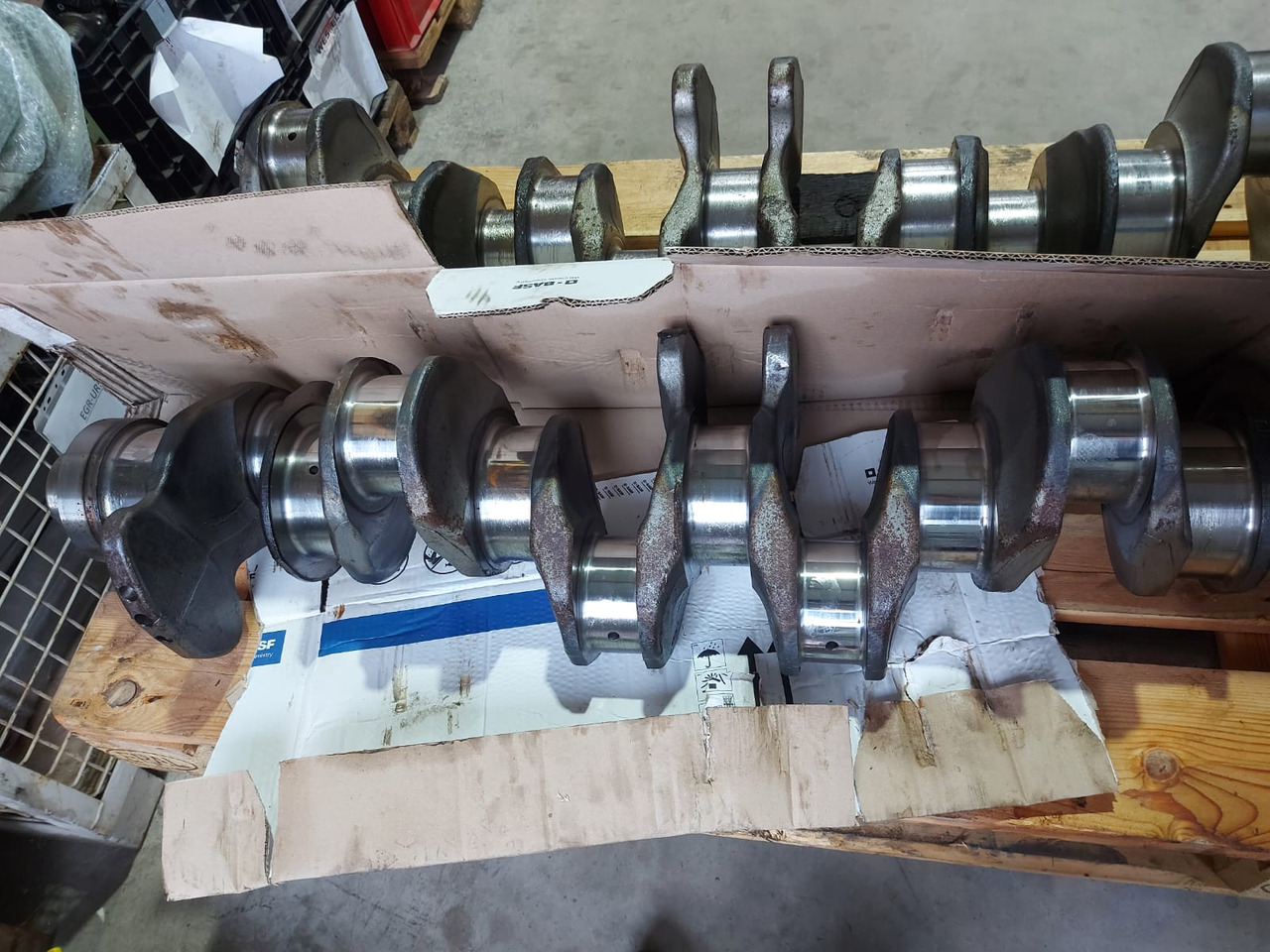 Mercedes Crankshaft OM473 Euro 6 - Cigüeñal: foto 2 Mercedes Crankshaft OM473 Euro 6 - Cigüeñal: foto 2