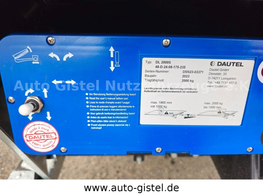 Leasing de MAN TGL 12.250 4x2 BL *Pritsche/Plane Dautel DL2000S  MAN TGL 12.250 4x2 BL *Pritsche/Plane Dautel DL2000S: foto 10