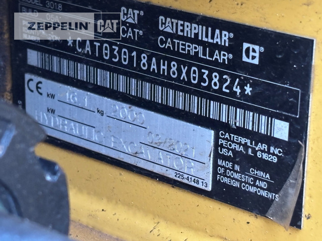 Cat 301.8-05A - Miniexcavadora: foto 2 Cat 301.8-05A - Miniexcavadora: foto 2